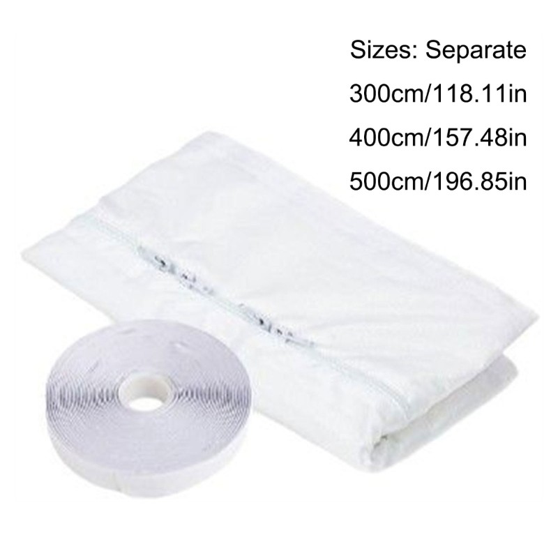 Air Conditioning Window Seal with Double Zip 300/400/500cm Exhaust Hose