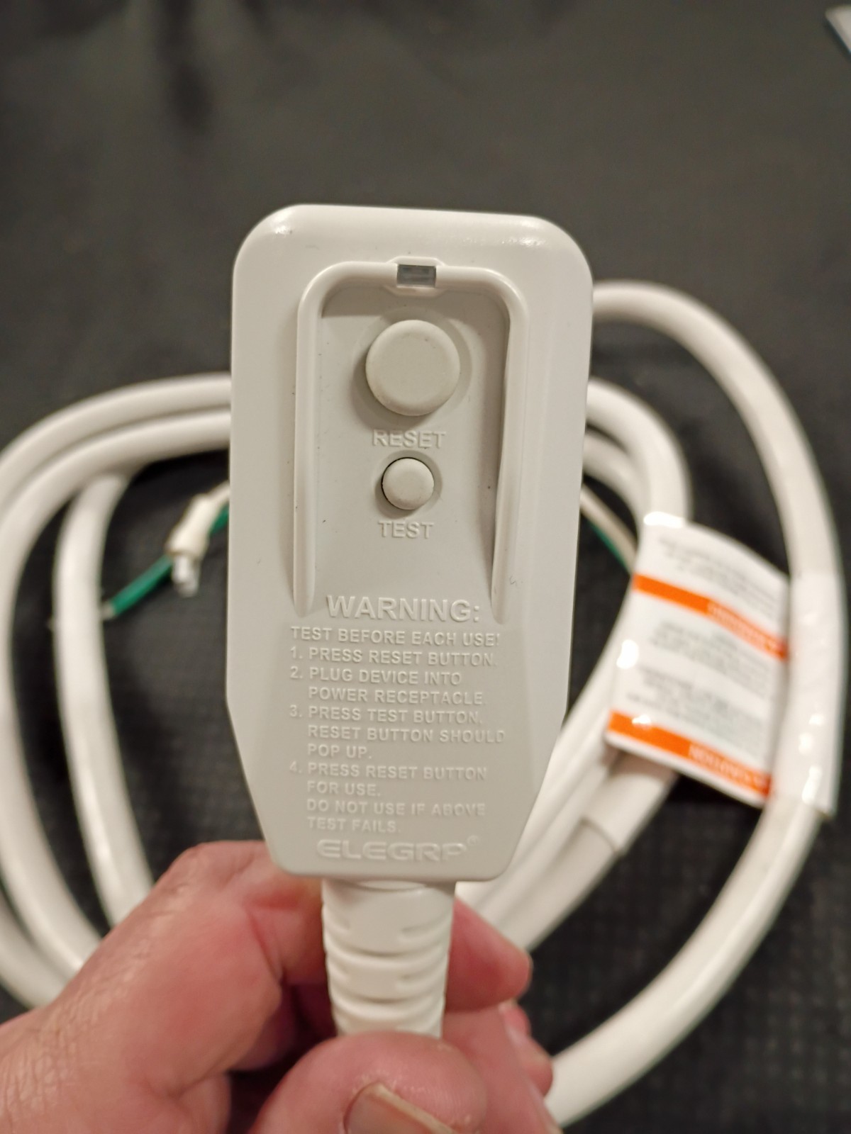LCDI Powercord