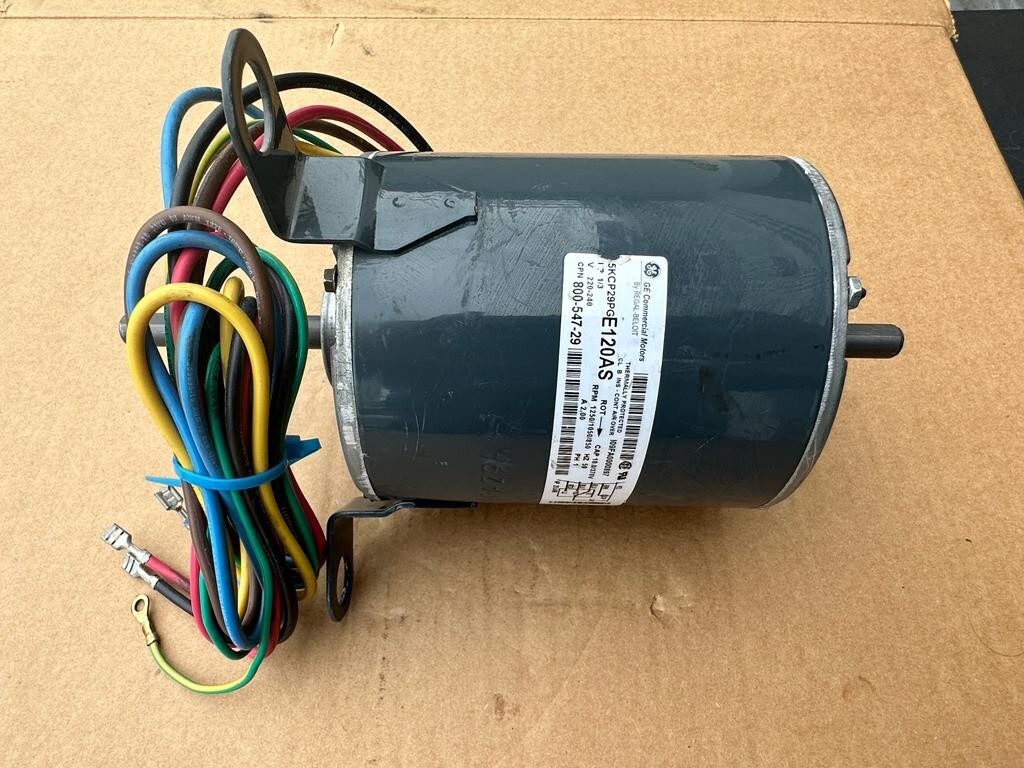 GE Motor Condenser Fan 1/3 HP Model # 5KCP29PG