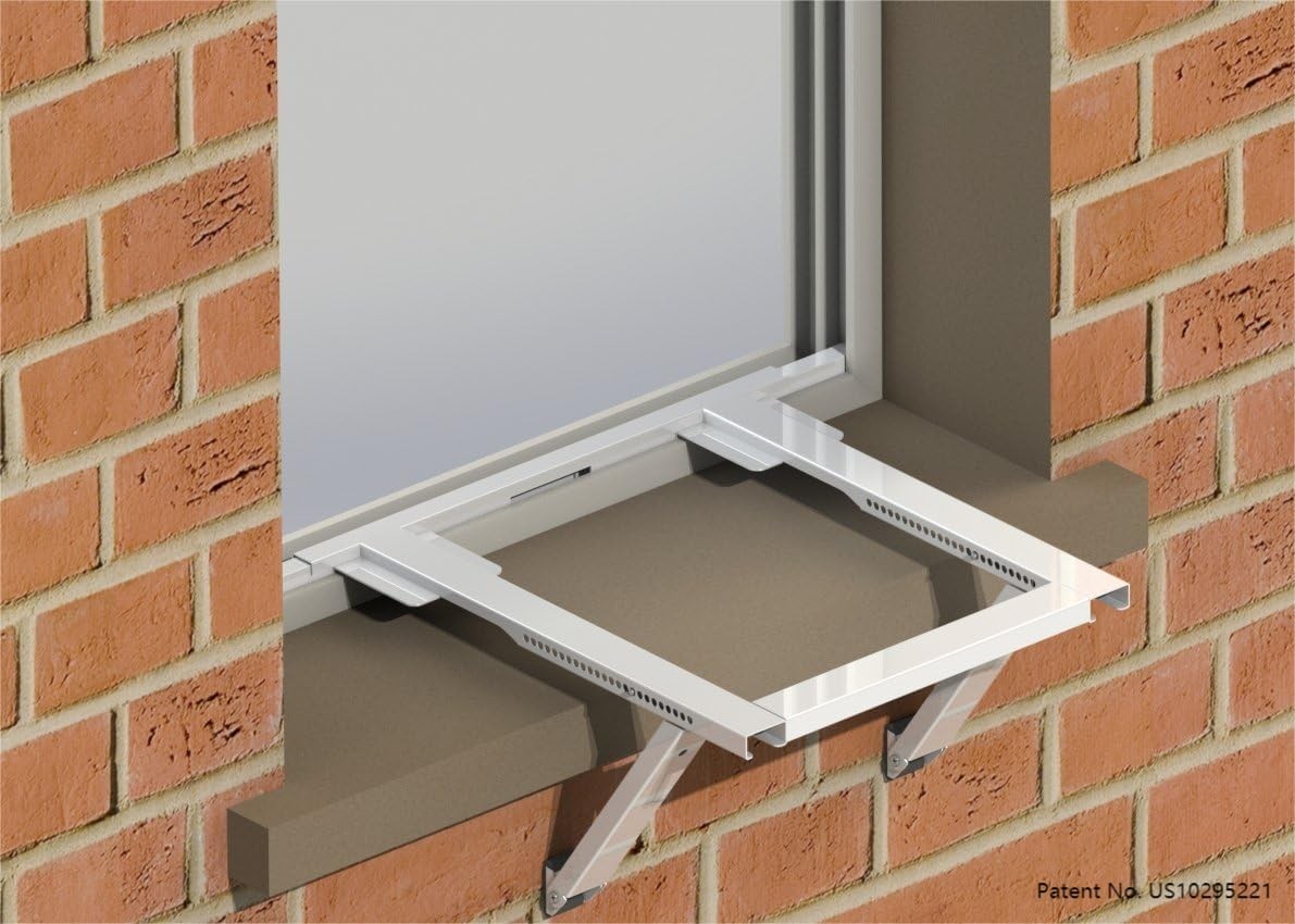 Universal Window Air Conditioner Support Bracket No Drilling No Tools Heavy