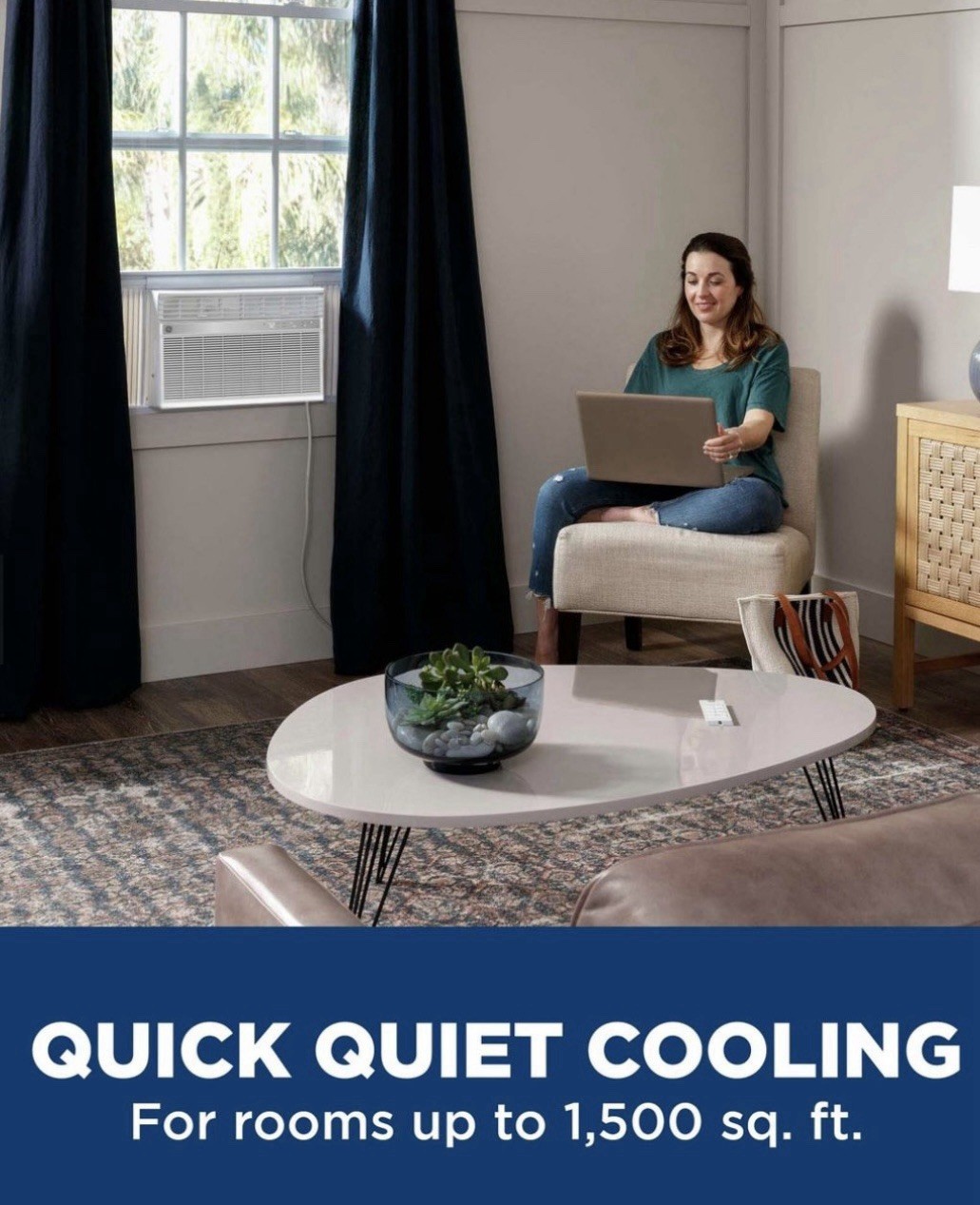 Ge 23,700 BTU Smart Electronic Window Air Conditioner