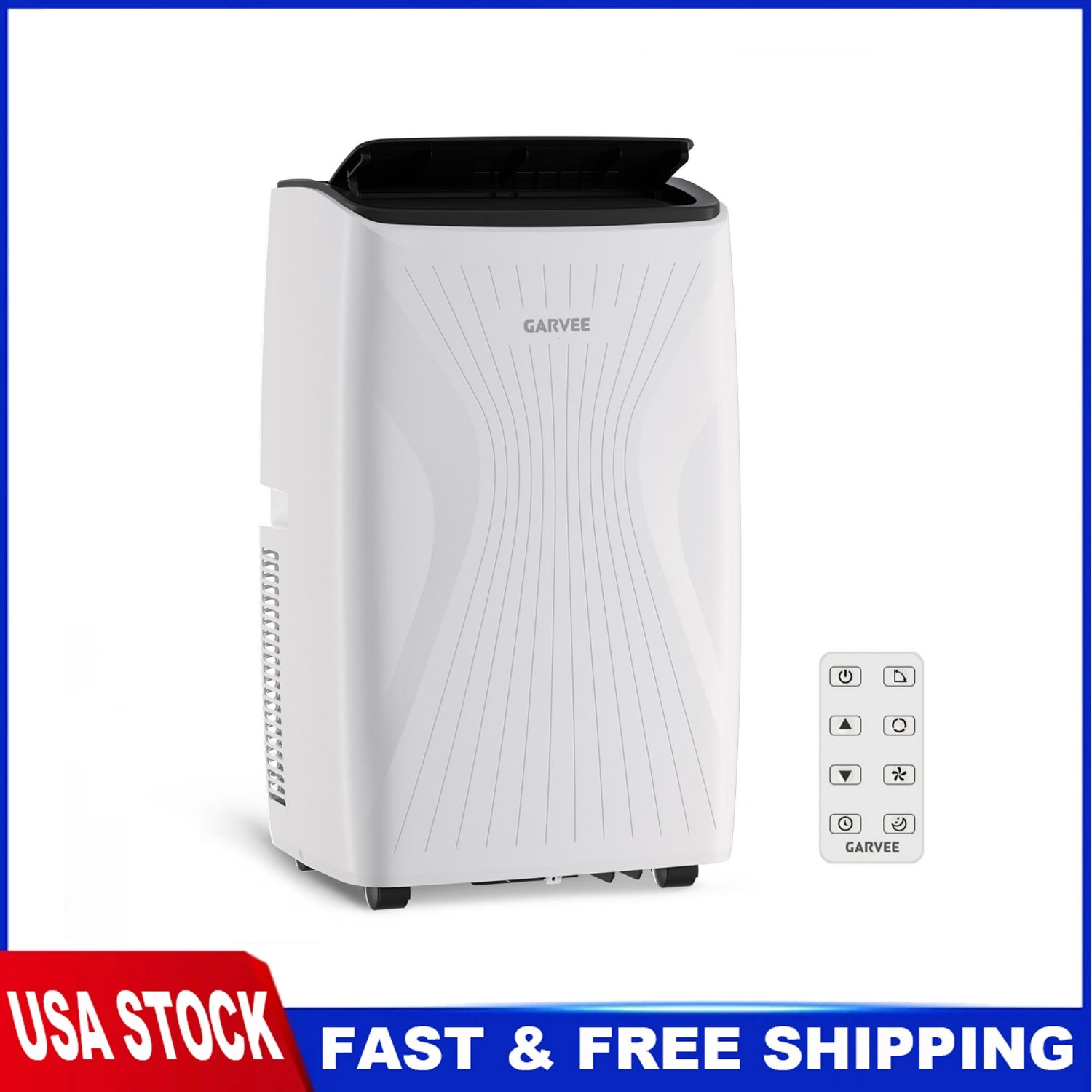 Portable Air Conditioner 12000 BTU AC Unit Up to 350 Sq.Ft Remote Fan Control
