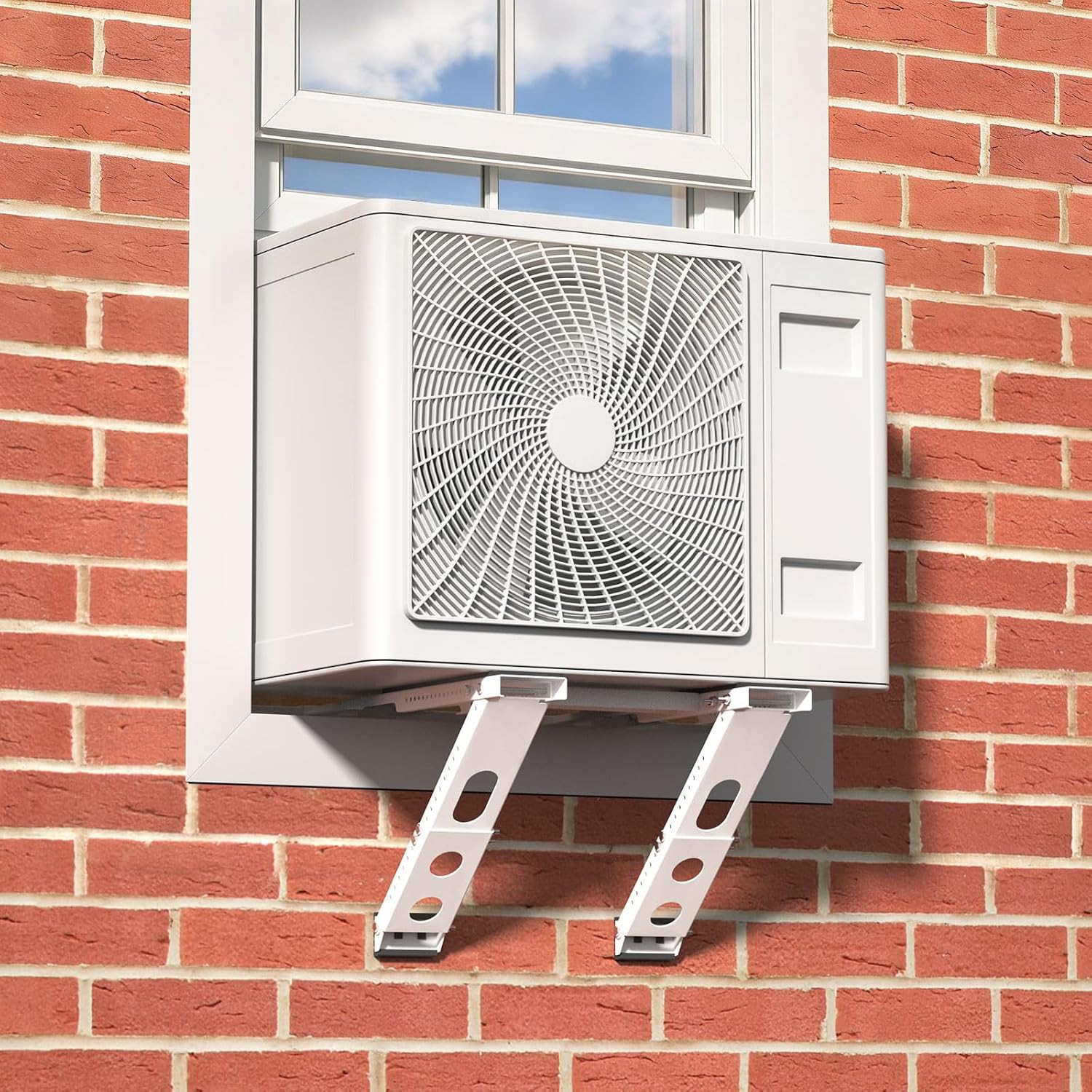 Window AC Bracket Air Conditioner Support Bracket No Drilling Heavy Duty AC