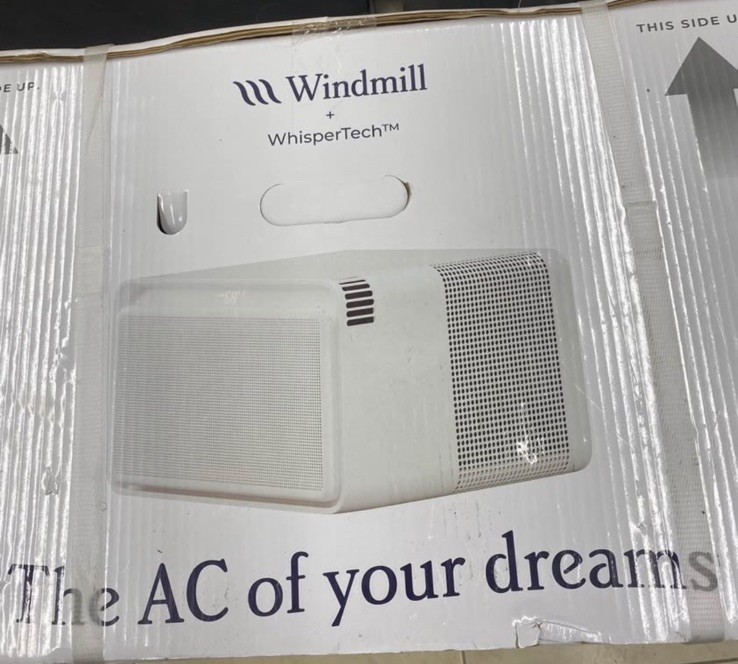 Windmill 12,000 BTU Window Air Conditioner W/ WhisperTech, Remote Control