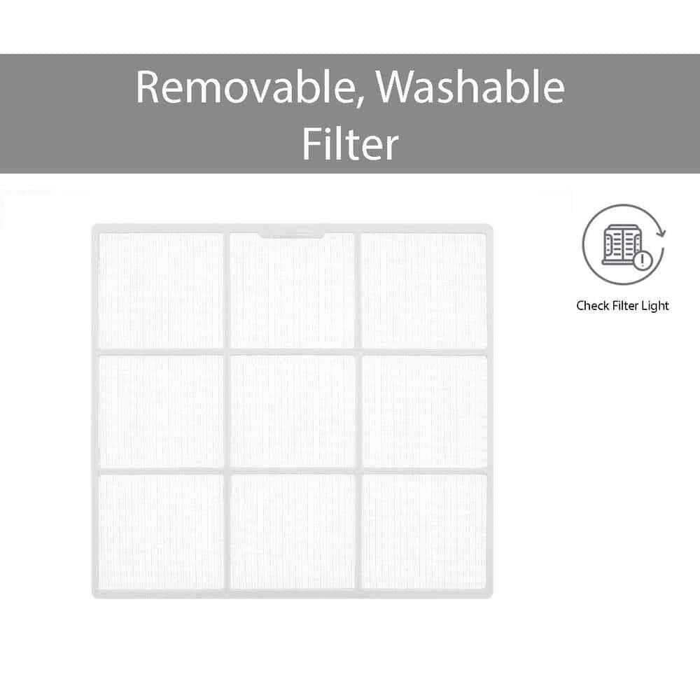LG 12200 BTU Window Air Conditioner with 11200 BTU Heat