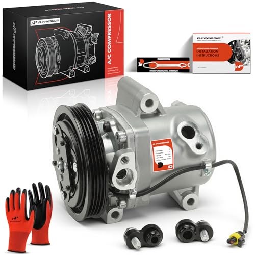 Air Conditioner AC Compressor with Clutch Compatible with Smart Fortwo 1.0L