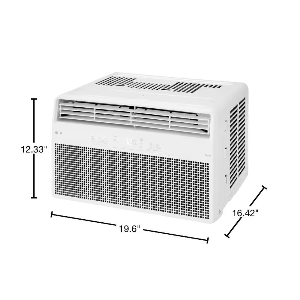 8,000 BTU 115 Volts Window Air Conditioner Unit Cools 350 Sq. Ft. with Remote, W