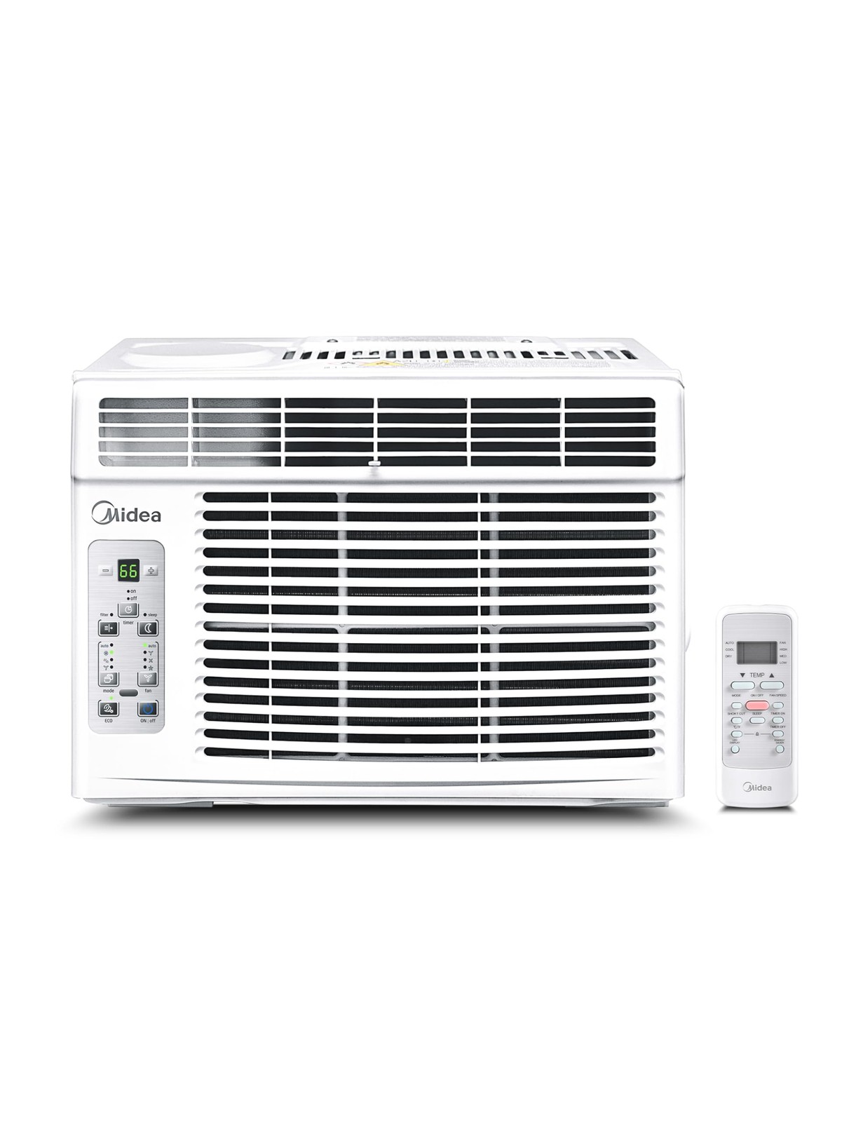 Midea 5,000 BTU Window Air Conditioner, Cools up to 150 Sq. Ft. with EasytoUs…