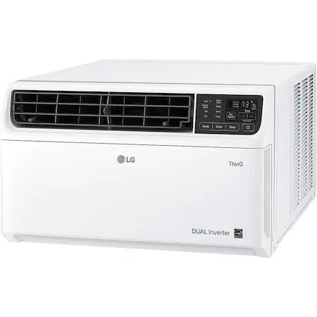 Lg Window Air Conditioner, 115V AC, 19 5/8 in W. LW8022IVSM Lg LW8022IVSM