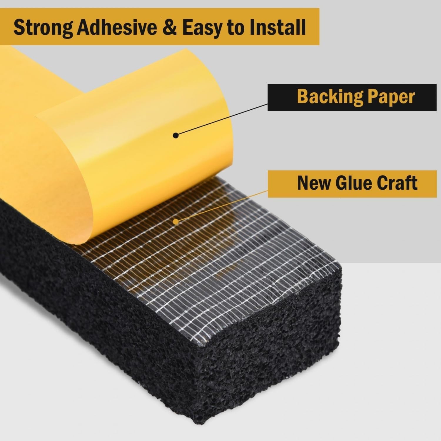 Multi-Purpose Window Air Conditioner Foam Tape – 13ft Insulation Solution