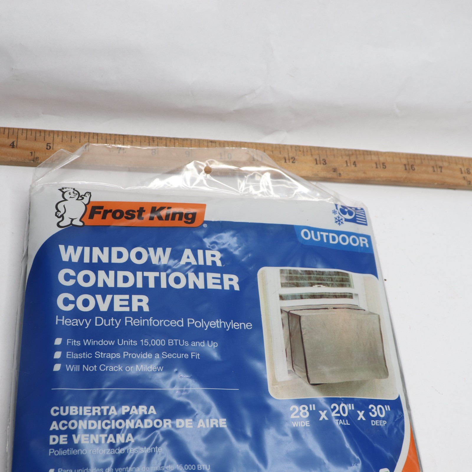 Frost King Air Conditioner Cover 28″ x 20″ x 30″ x 6 Mil AC5H