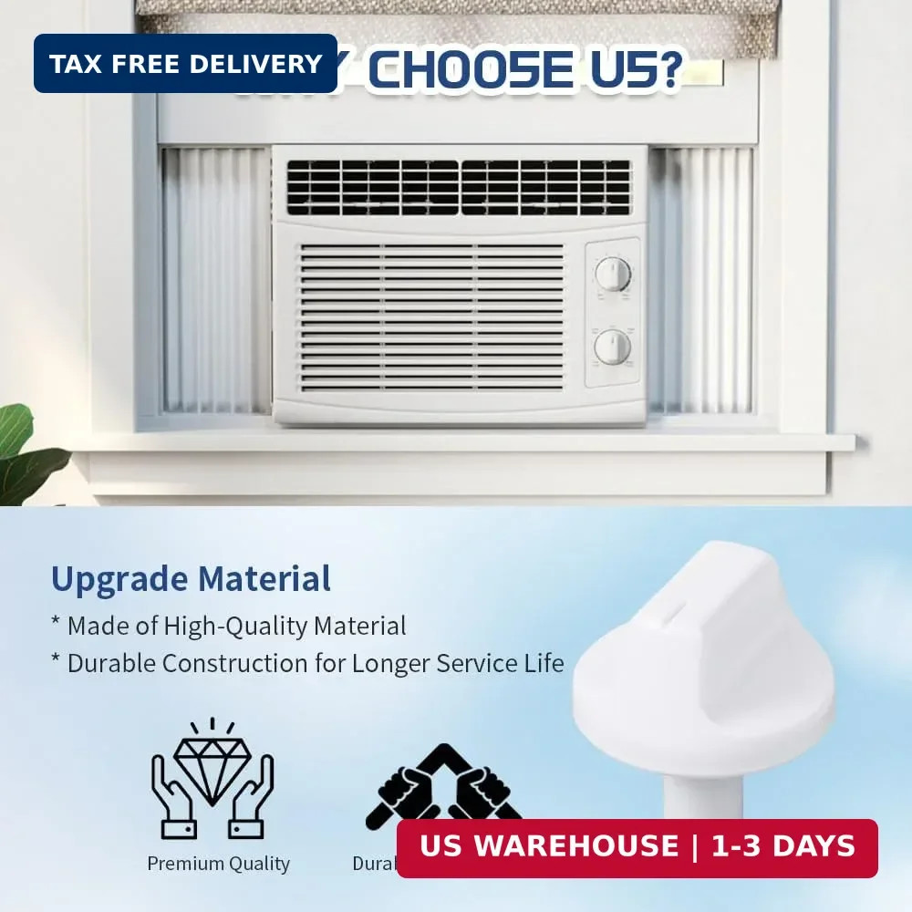 [Upgraded] WJ12X24802 Air Conditioner Knob fit for GE/Haier Room Air Conditioner