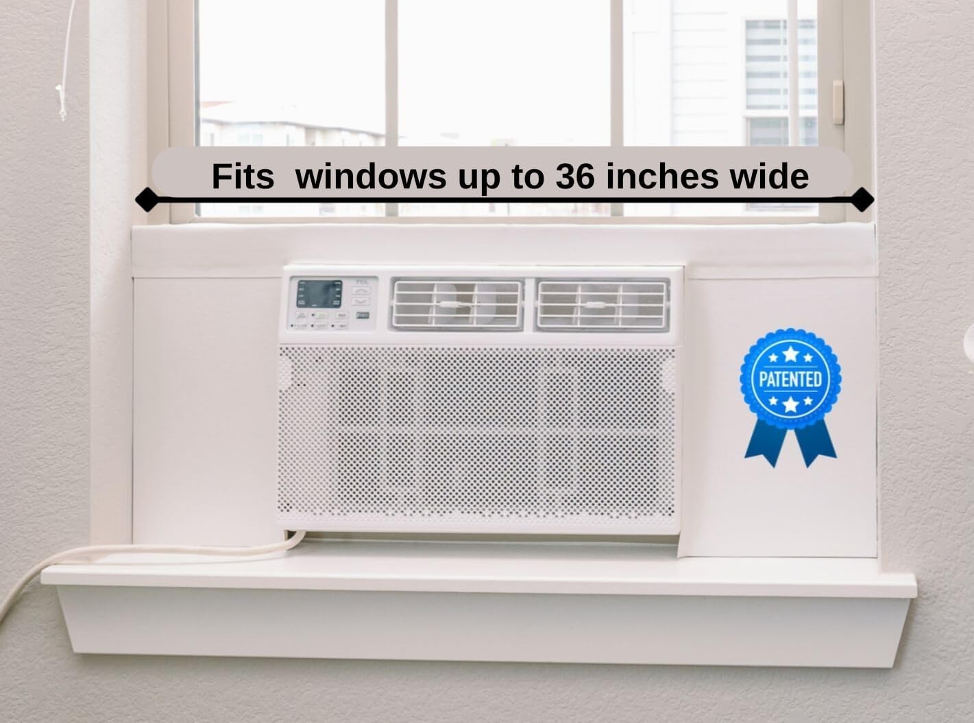 Surround Insulation Panels for Window AC Units – Protect -Round
