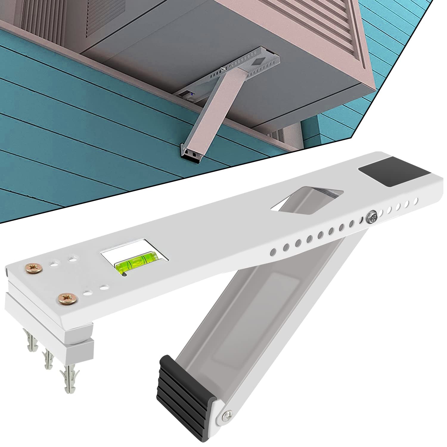 Window Air Conditioner Bracket- Universal AC Support Bracket Heavy Duty, Support