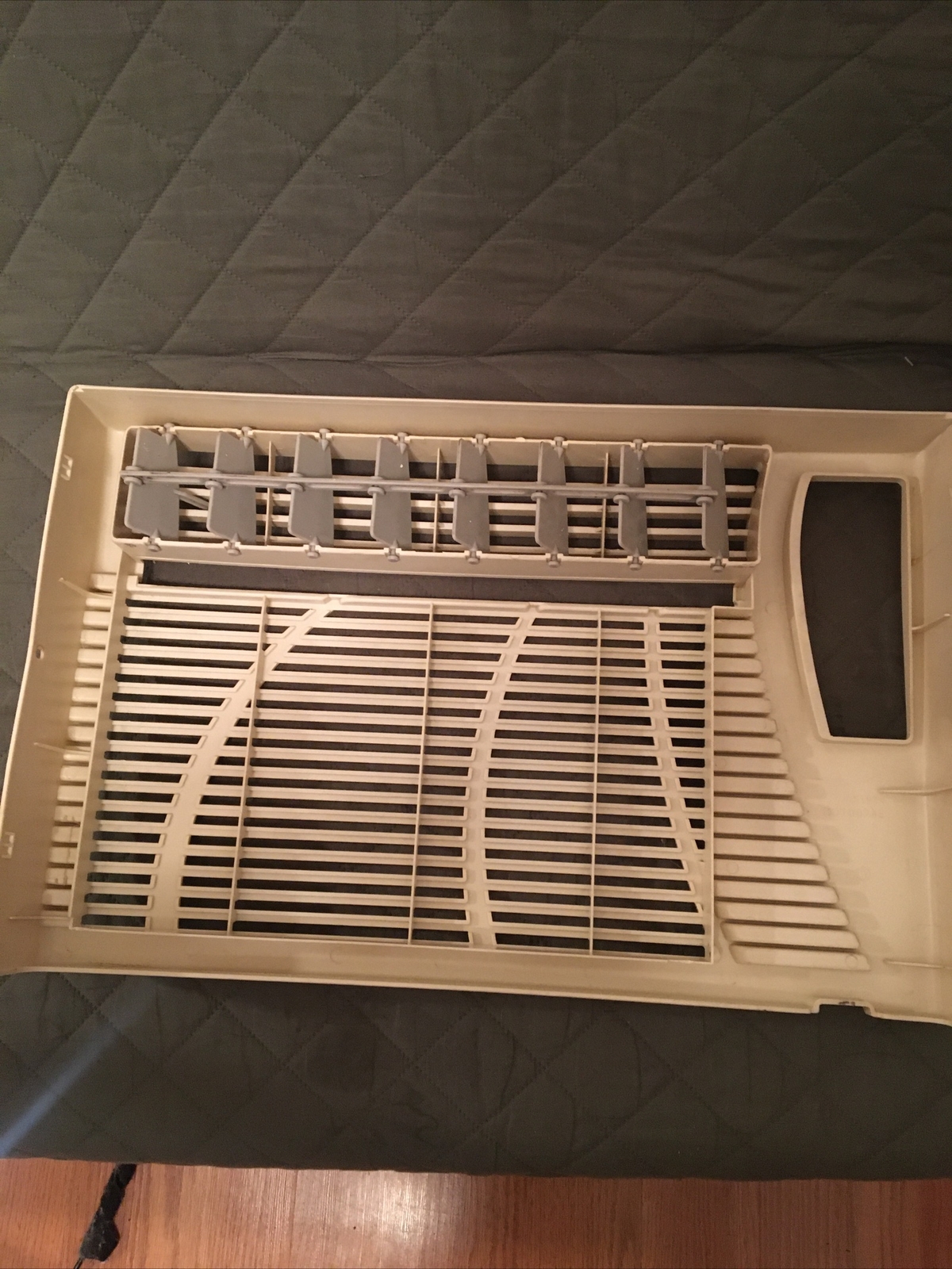 Maytag ac model :M6X08F2B-A Front Panel Frame and air louver levers included
