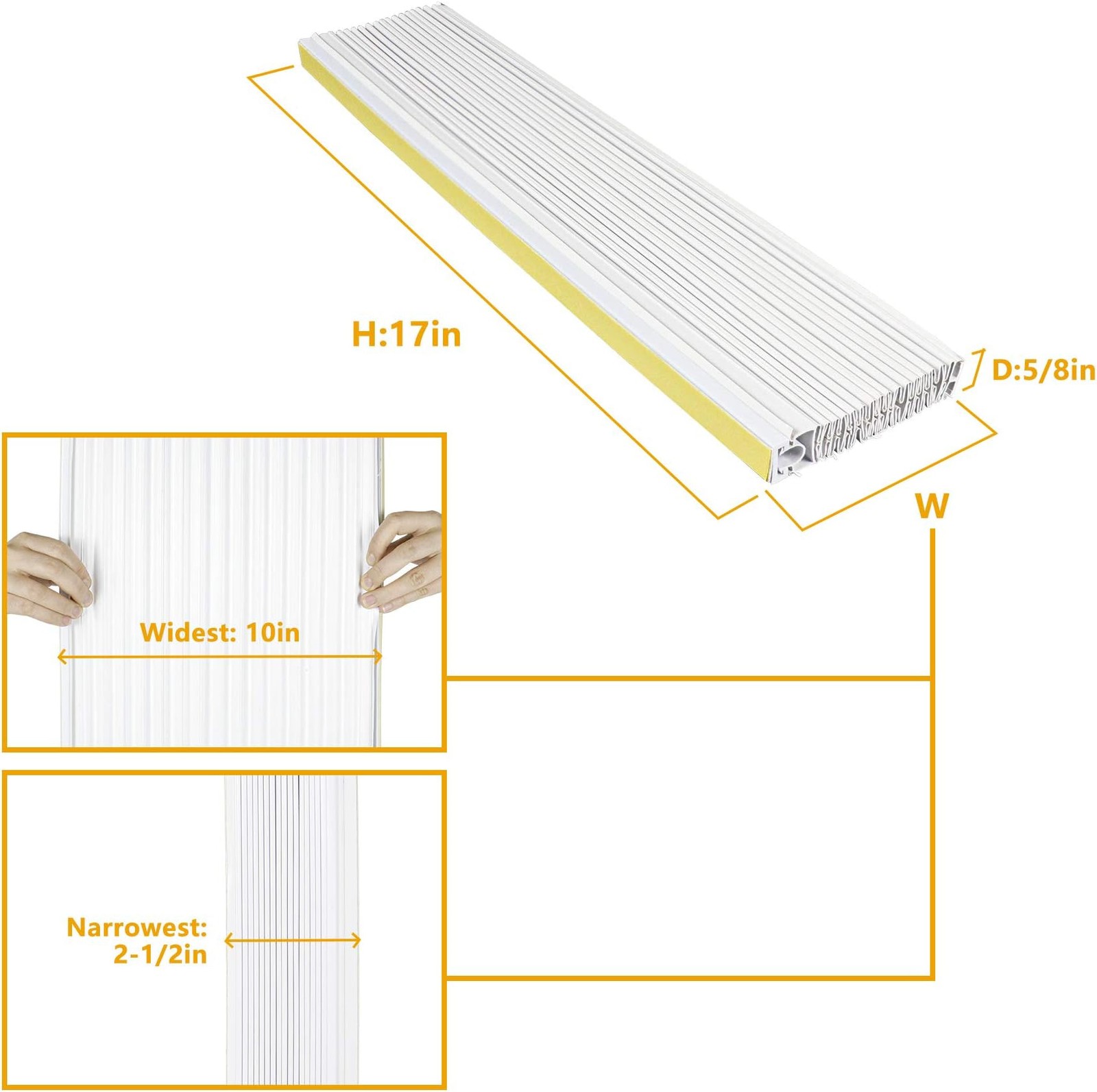 LBG Products Air Conditioner Side Panel Kit for Window AC Units, Fits Up to 1…