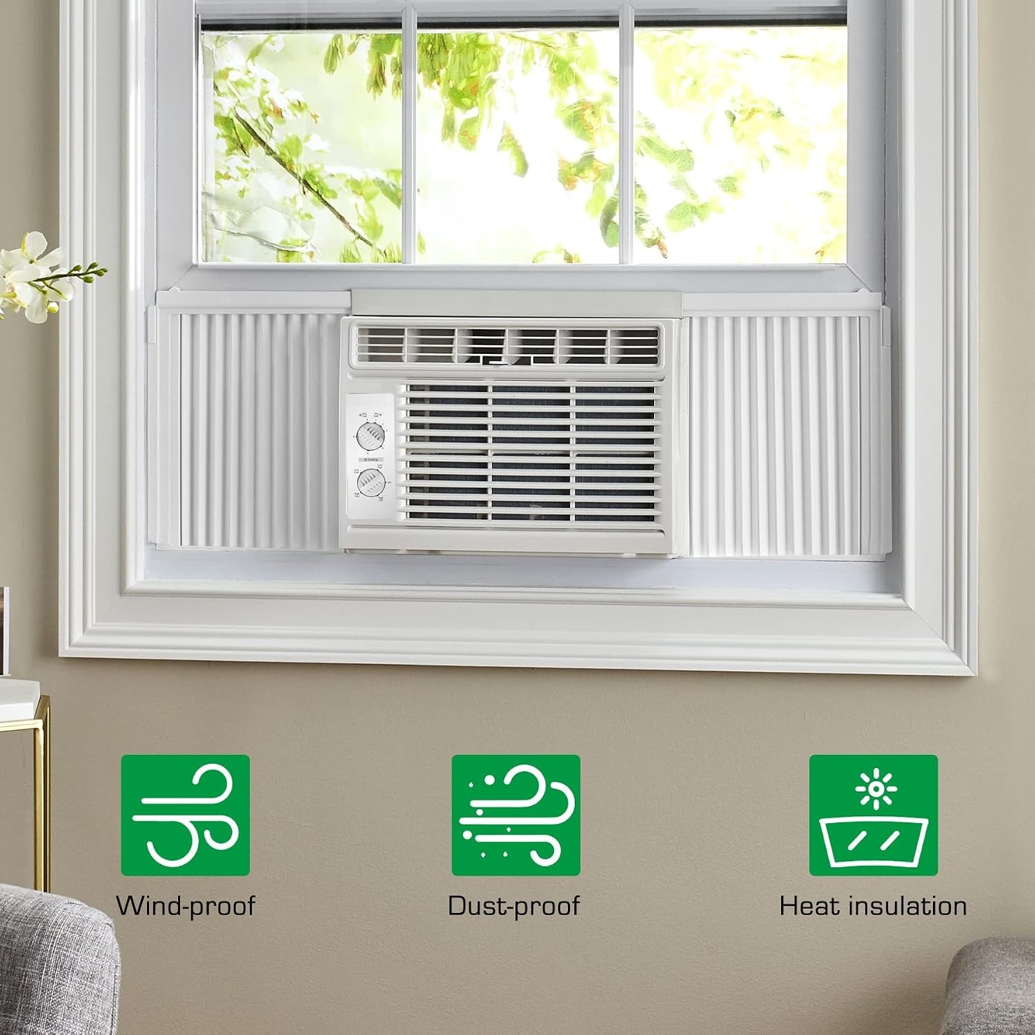 Replacement Window AC Side Panels & Frames