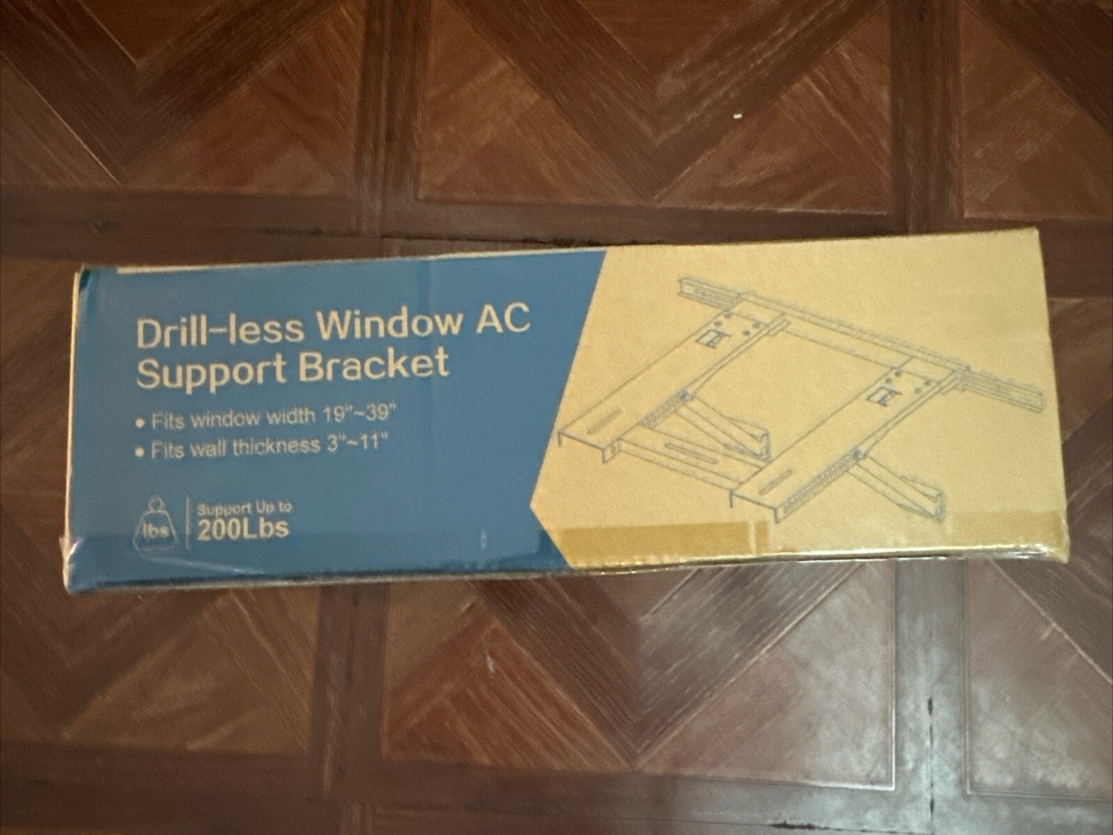 Universal Window Air Conditioner Bracket 200lbs Heavy-Duty Window AC Support New