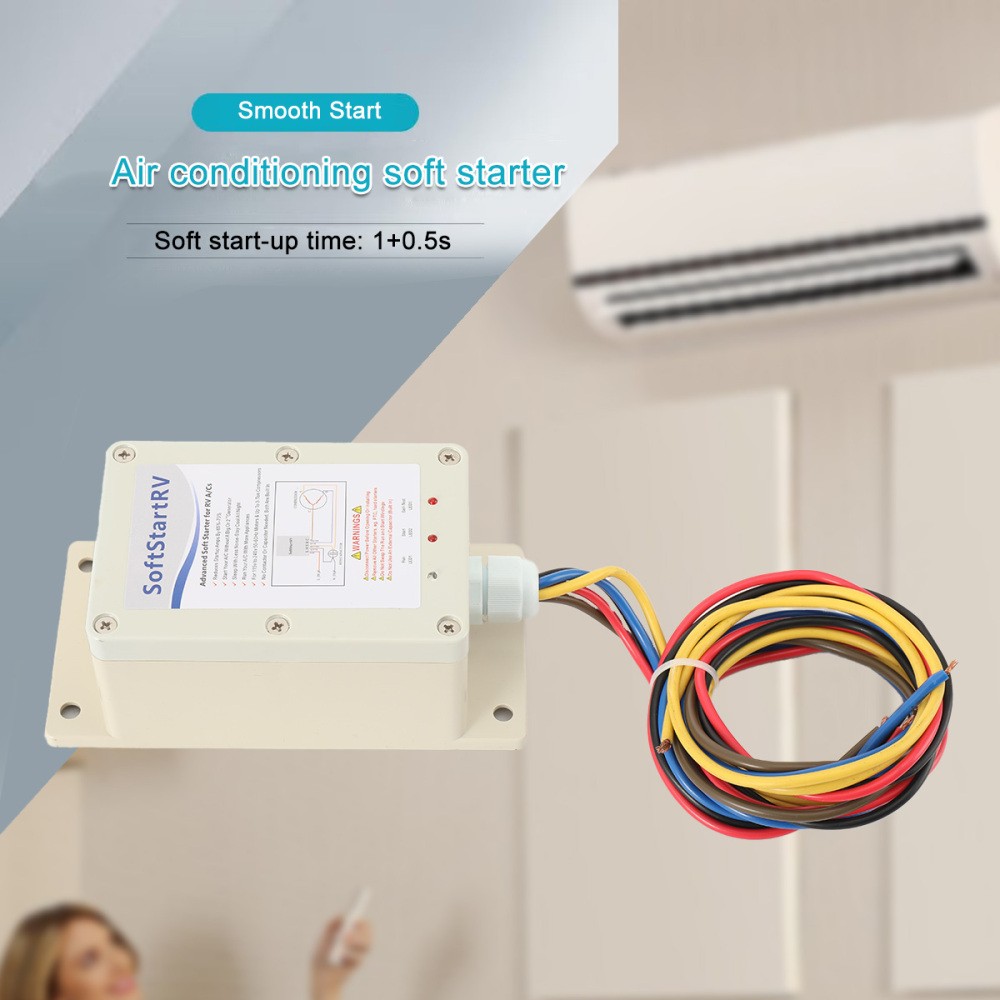 240V 08A-20A AC Soft Start Kit for Home Air Conditioner For RV SSRV3TDC