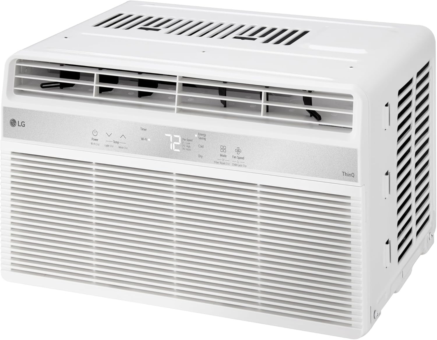 LG 6000 BTU Window Air Conditioner[2024 New] Remote Control, Wifi Enabled Works
