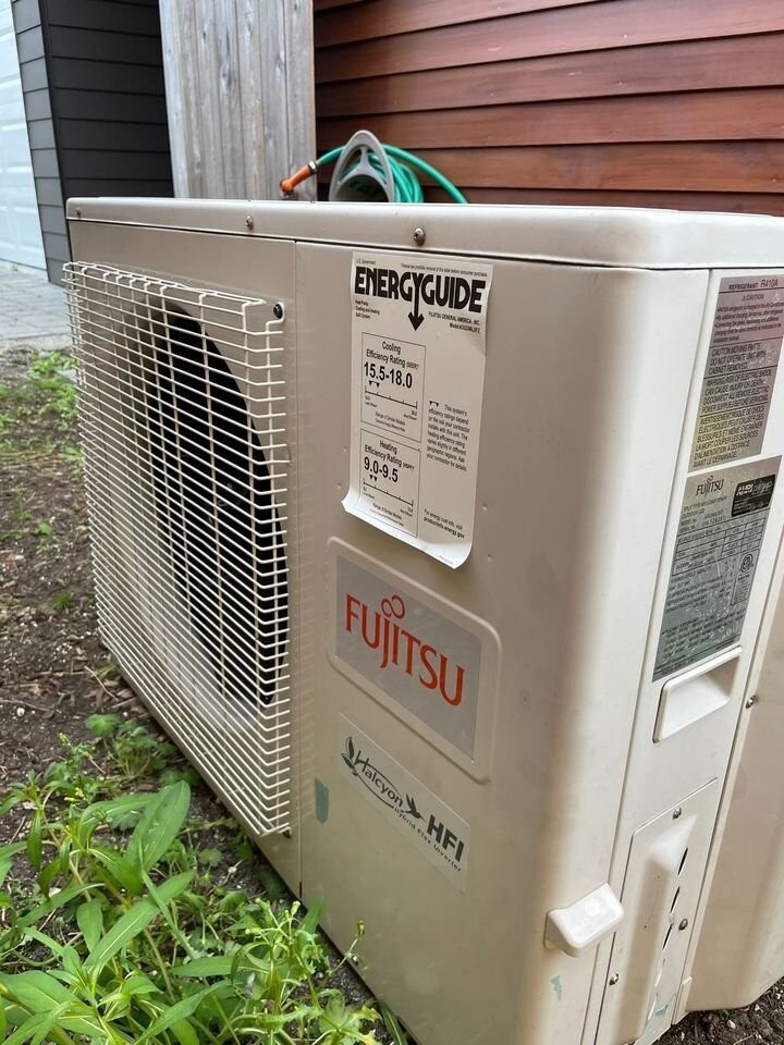 fujitsu air conditioner outdoor unit 24k (still has warranty)