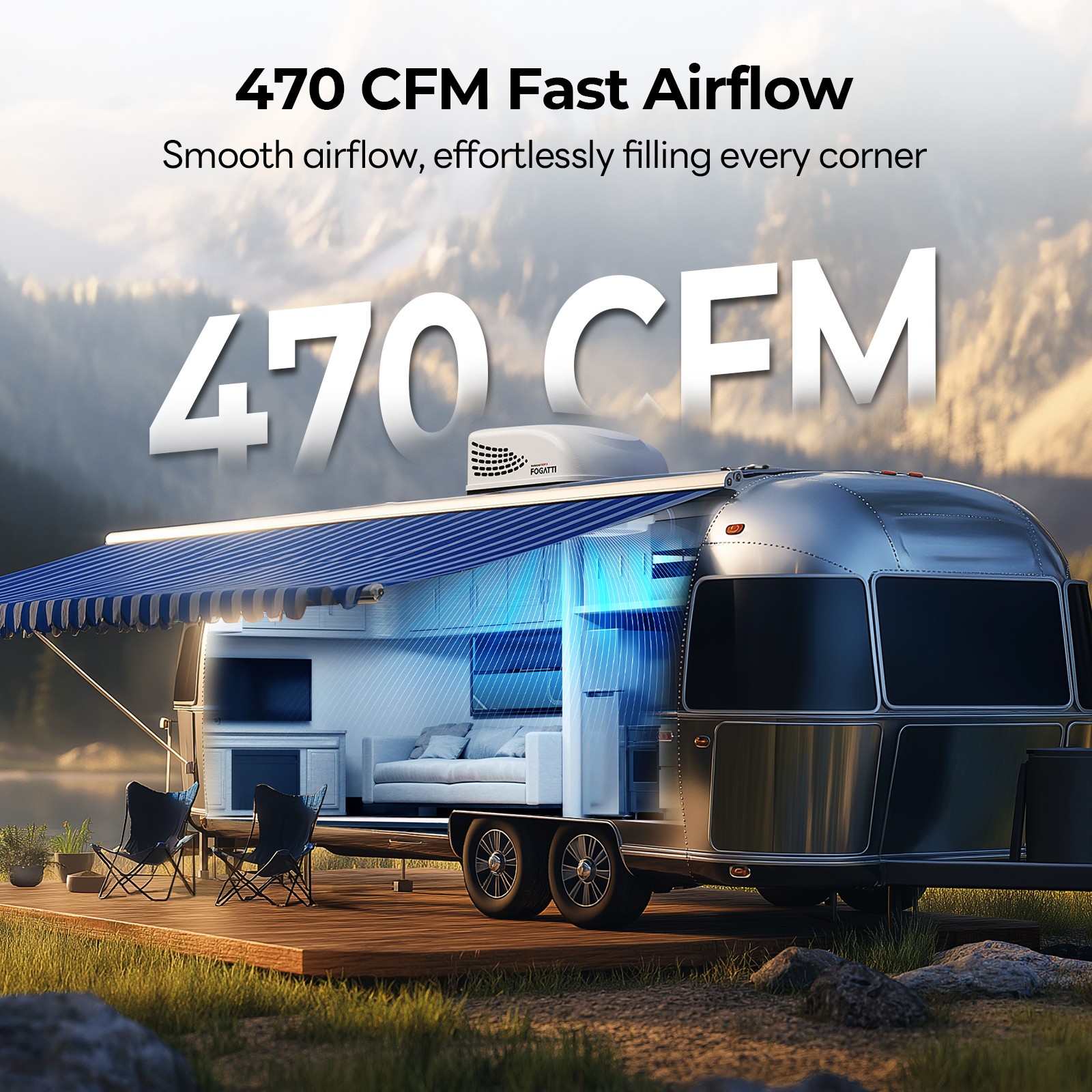 16,000 BTU RV Air Conditioner Ducted or Non-Ducted, Excludes Ceiling Assembly