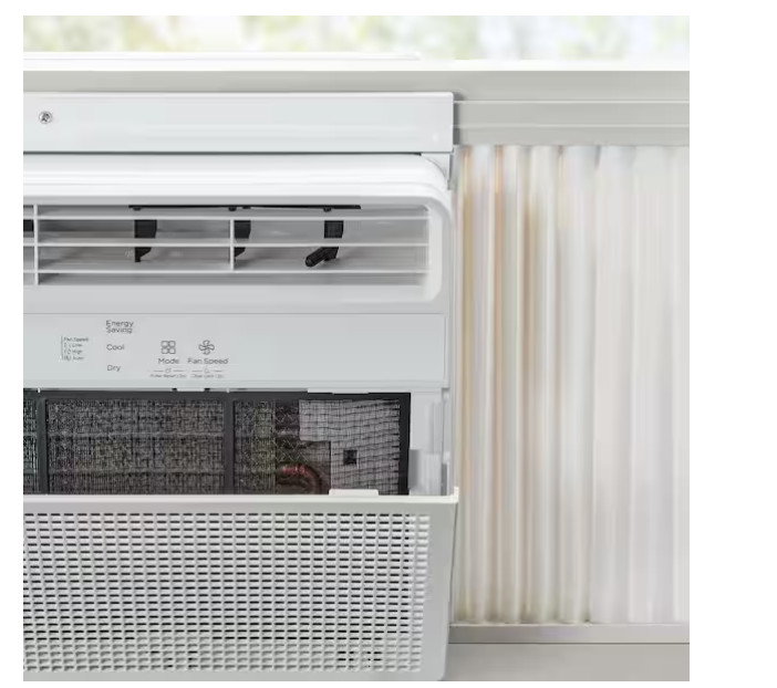 VISSANI 6,000 BTU 115-VOLT WINDOW AIR CONDITIONER COOLS 250 SQ FT REMOTE – WHITE