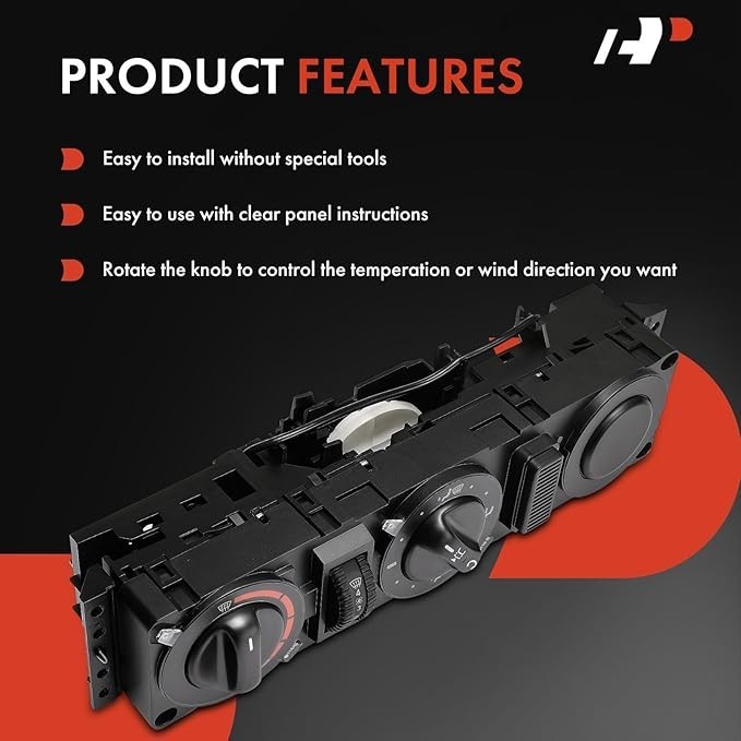Heater Climate Control Panel Module Compatible with Dodge & Freightliner Vehicle