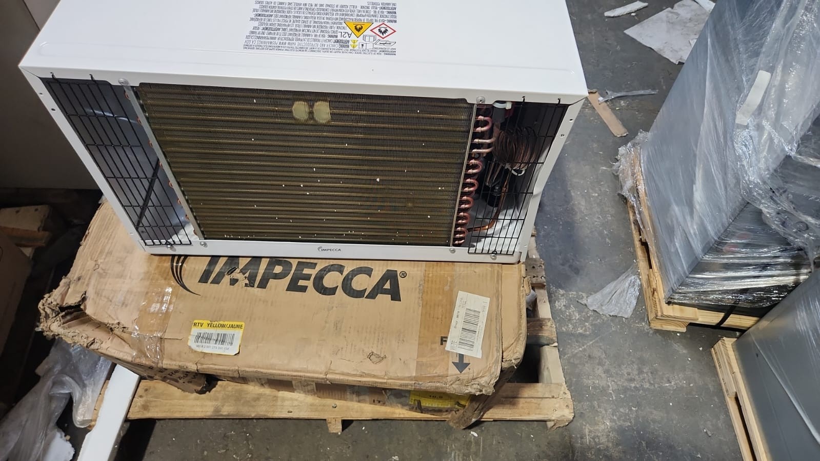 IMPECCA Through-The-Wall Air Conditioner 8300BTU Remote 115V E-STAR ICE COLD #1