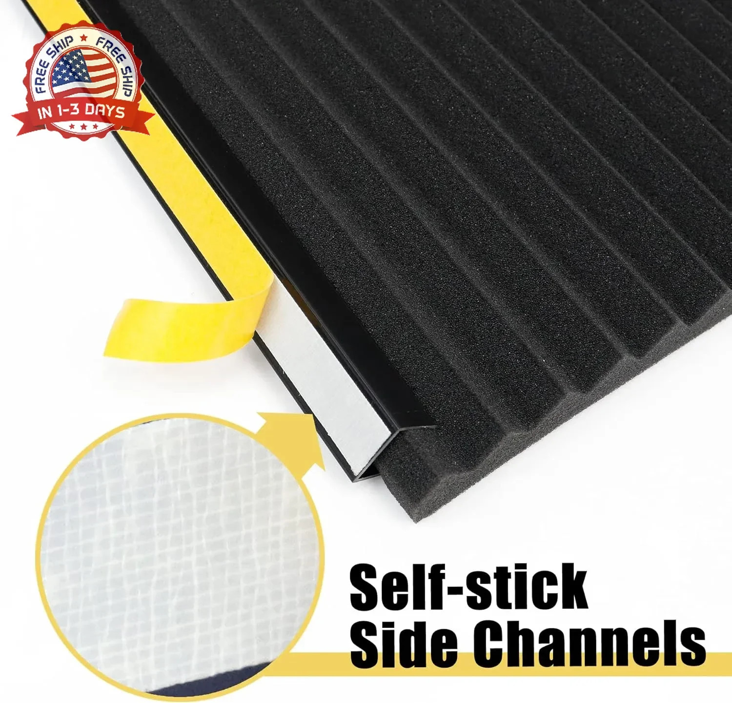 Window Air Conditioner Foam Insulated Panels, 17″ H x 9″ W x 7/8″ T Window AC Si