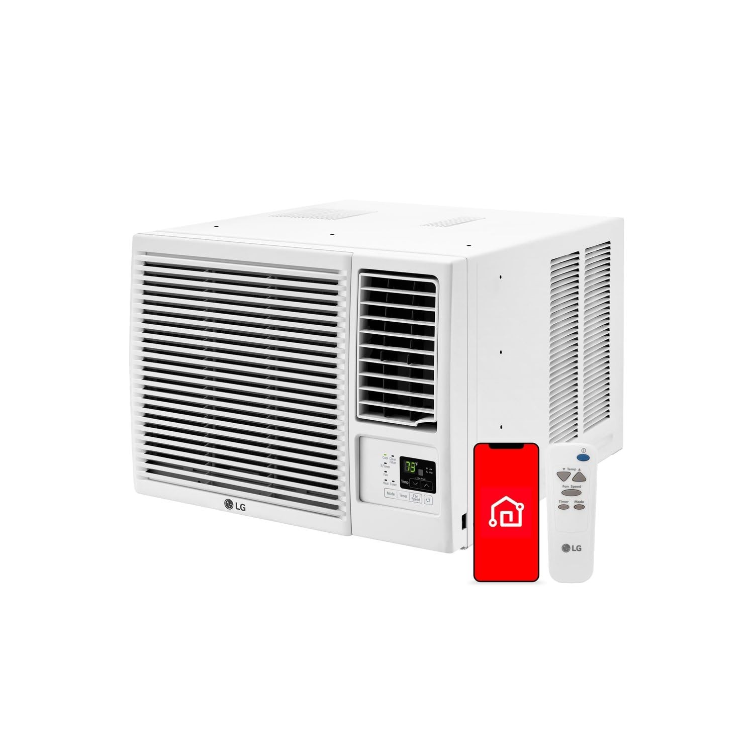 LG 18,000 BTU 12,000 BTU SMART WI-FI WINDOW AC COOL HEAT – Scratch & Dent