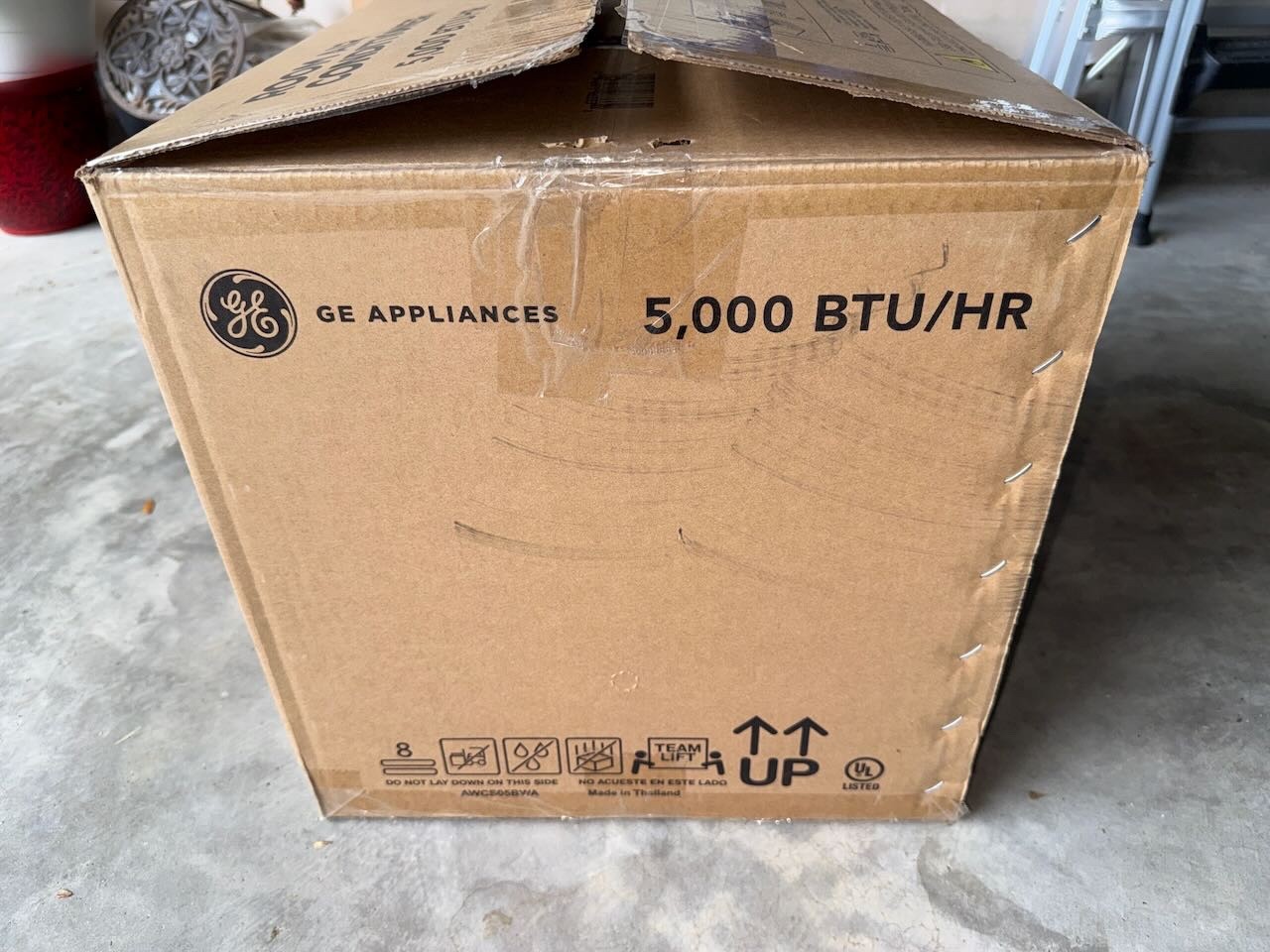 Digital, GE 5000 BTU, Window Air Conditioner, up to 150 sq. ft., Model AWCS05BWA