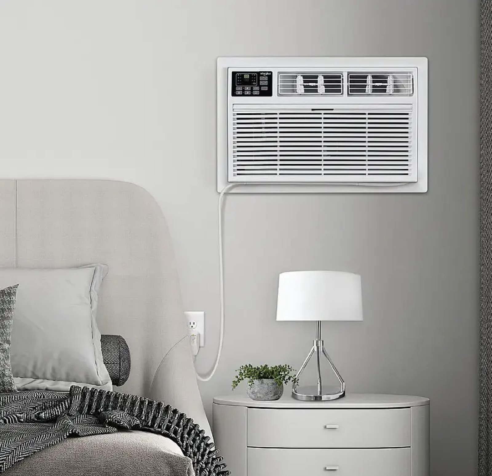 Whirlpool WHAT081-1BW 8,000 BTU Through the Wall Air Conditioner with Electronic