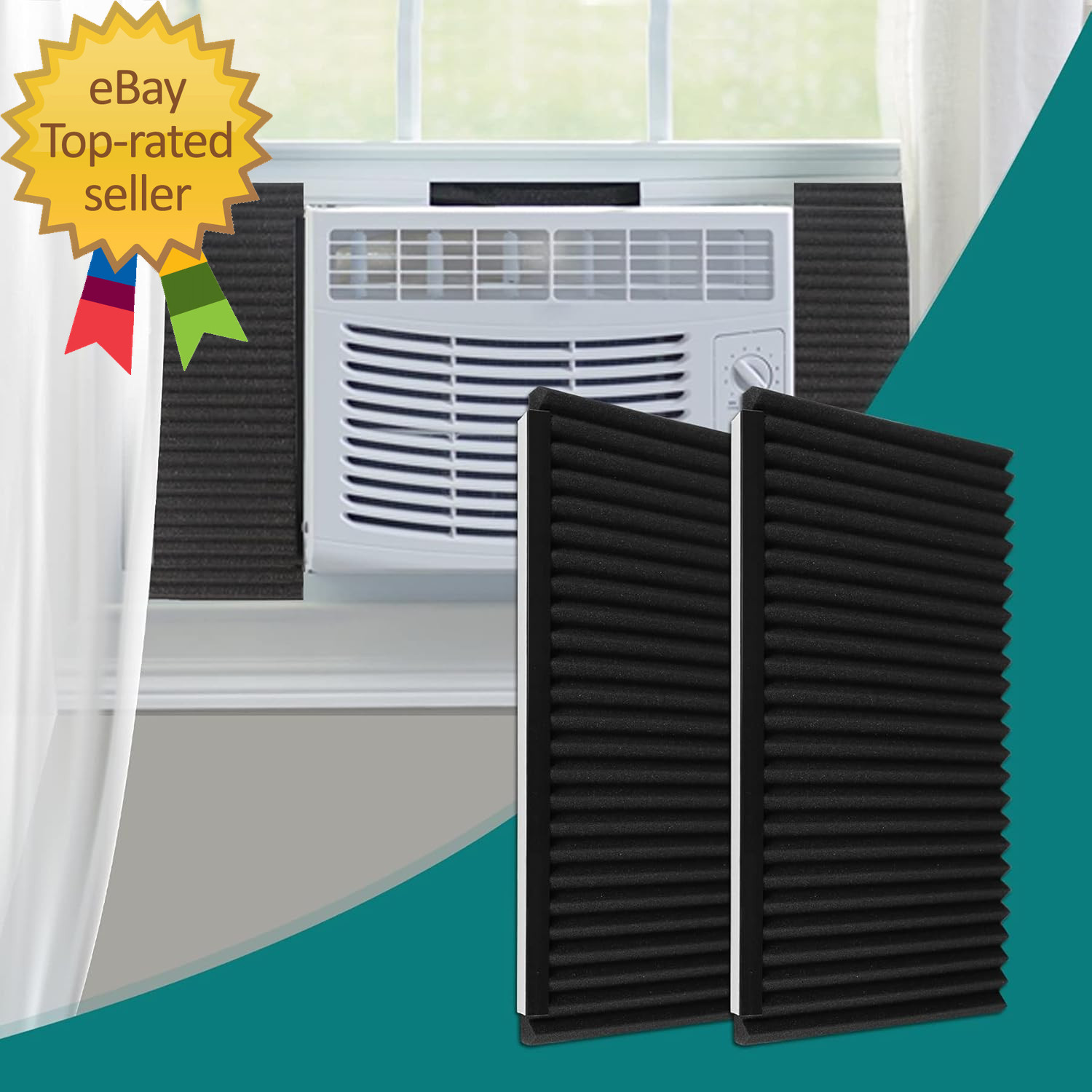 Window Air Conditioner Foam Insulating Panels Kits AC Units Insulation Side Pane