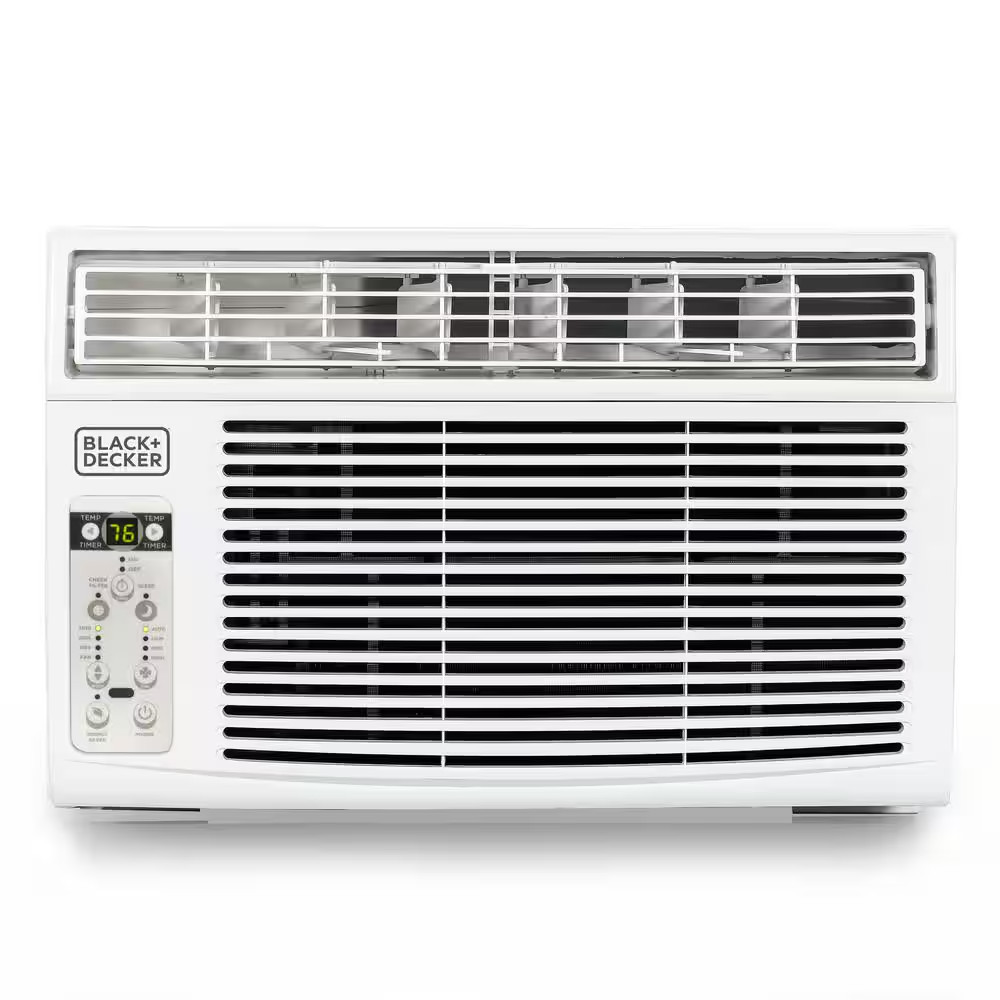14,300 BTU 115V Window Air Conditioner Cools 700 Sq. Ft. with Remote Control in