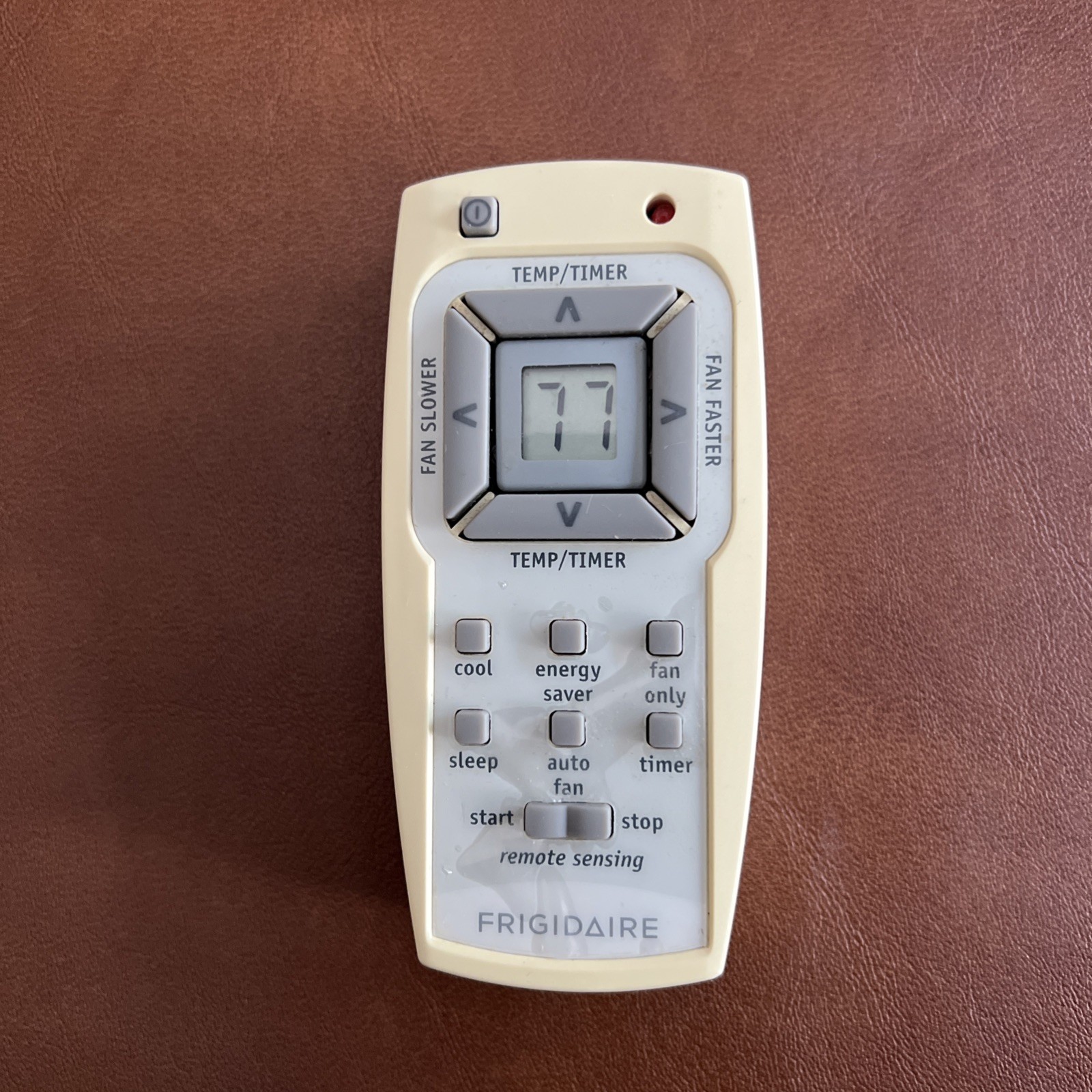 OEM Frigidaire LCD Remote Sensing Control Air Conditioner Warm Fan Heat