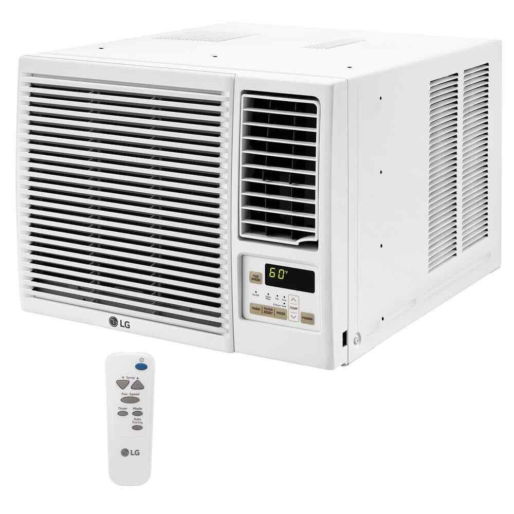 LG 12200 BTU Window Air Conditioner with 11200 BTU Heat
