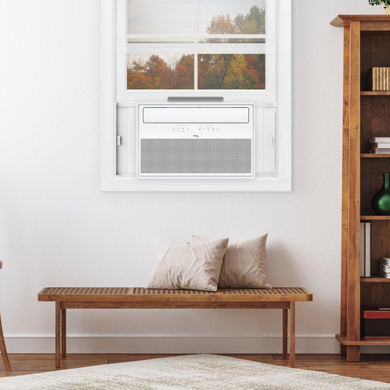 TCL 12,000 BTU Q-Series Smart Inverter Window AC, Ultra-Quiet, Cools 550 sq ft