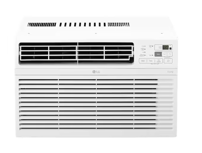 LG 12,000 BTU 115-Volt Window Air Conditioner Cools 700 SqFt., LW1224RD