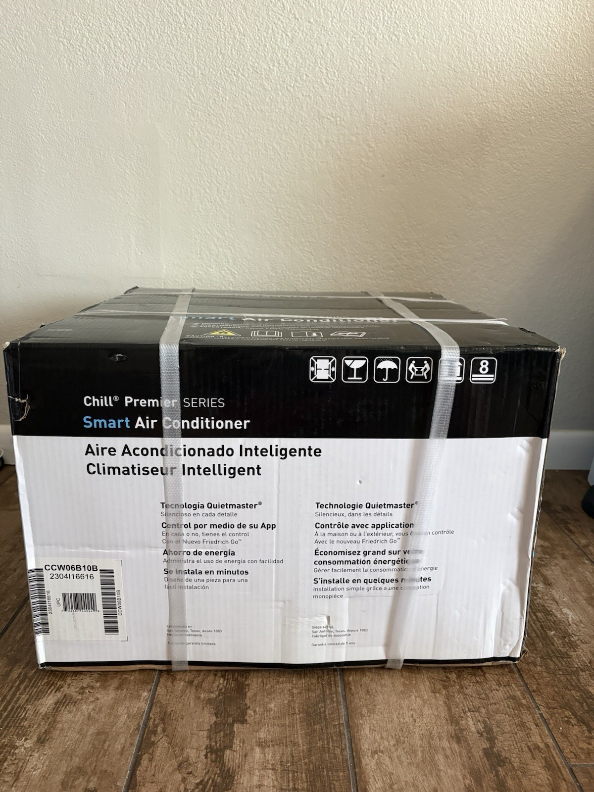 Friedrich CCW06B10BC 6000 BTU Window Smart Air Conditioner