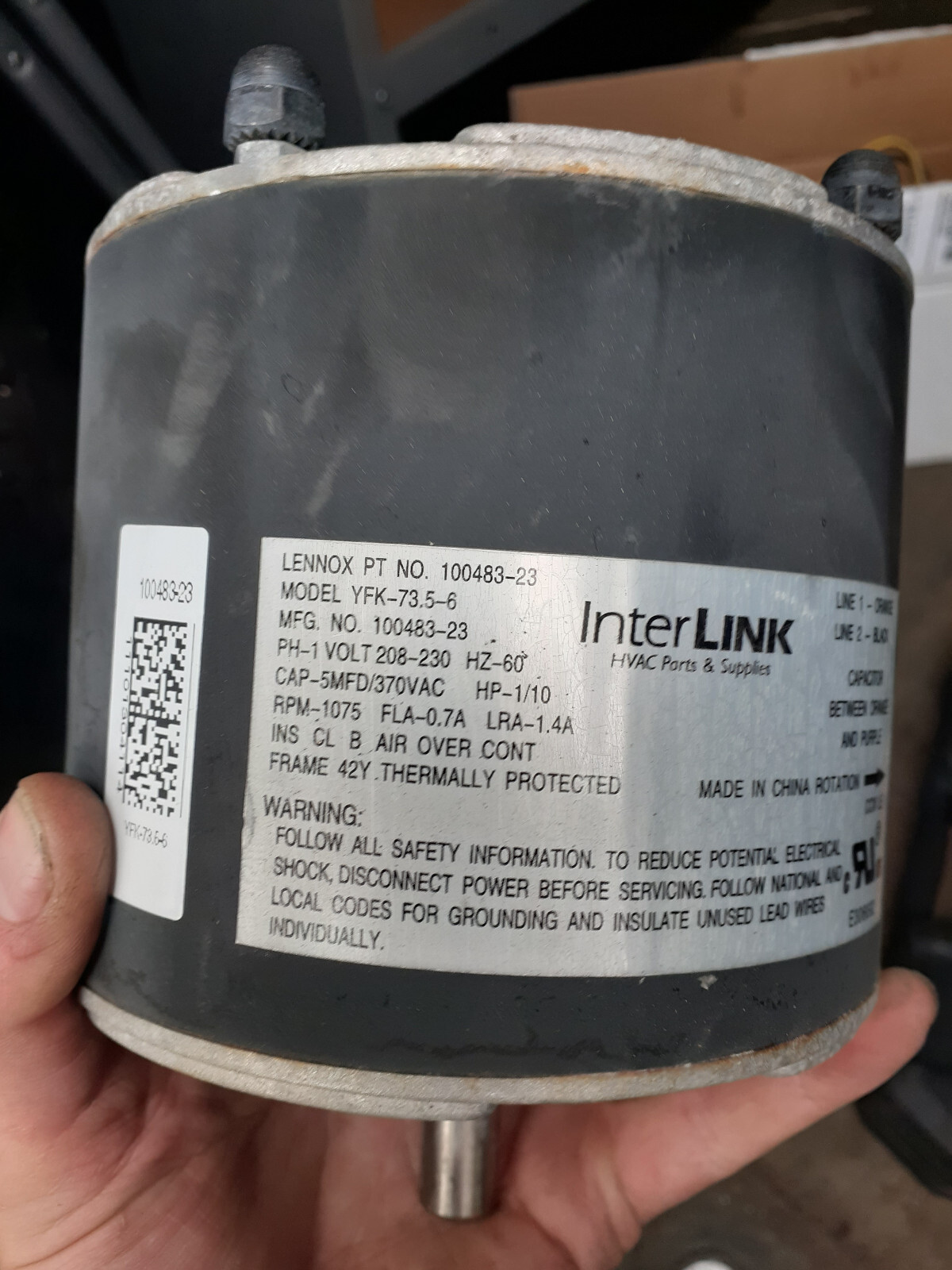 ac condenser fan motor
