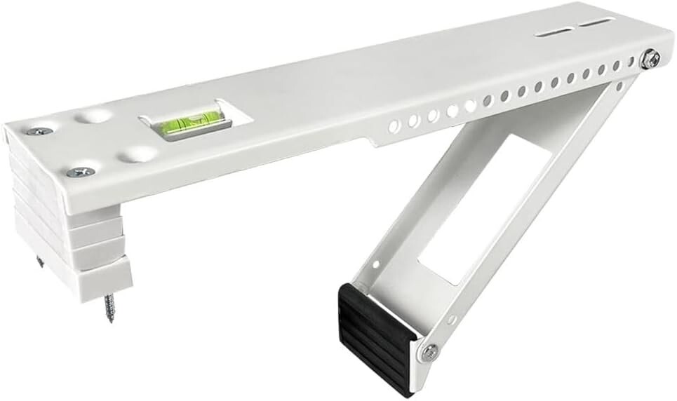 All-Weather Window AC Support Bracket – Simple Indoor Installation for 160 lbs
