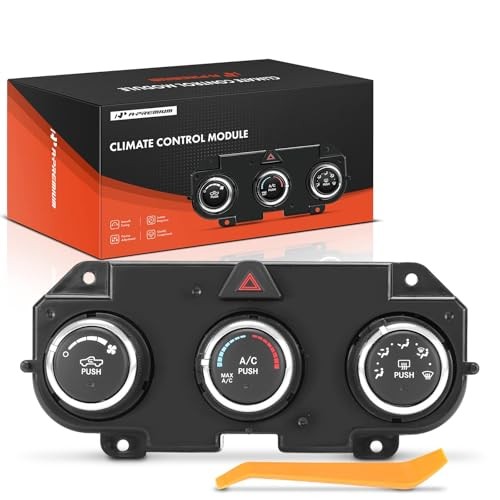 Heater Climate Control Panel Module Compatible with Ram Vehicles – 2016 2017
