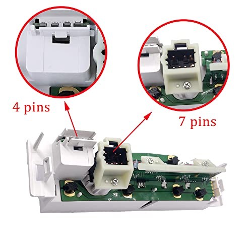 599-006 A/C Heater Climate Control Module w/Rear Window Defogger Switch for