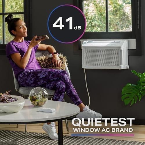GE Profile ClearView 6,100 BTU Smart Ultra Quiet Window Air Conditioner