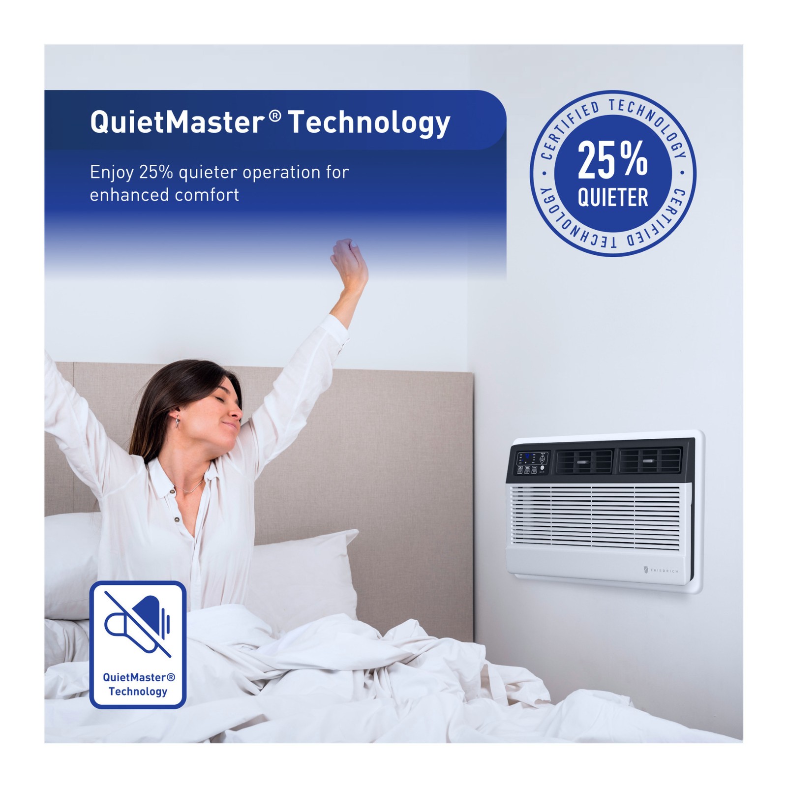 Friedrich Uni Fit Smart Thru The Wall Air Conditioner Cooling Heating