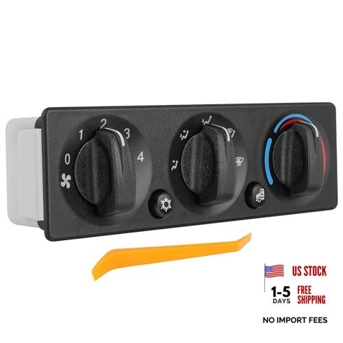 A/C Heater Climate Control Module Panel Q21-6119 Compatible with 1995-2000