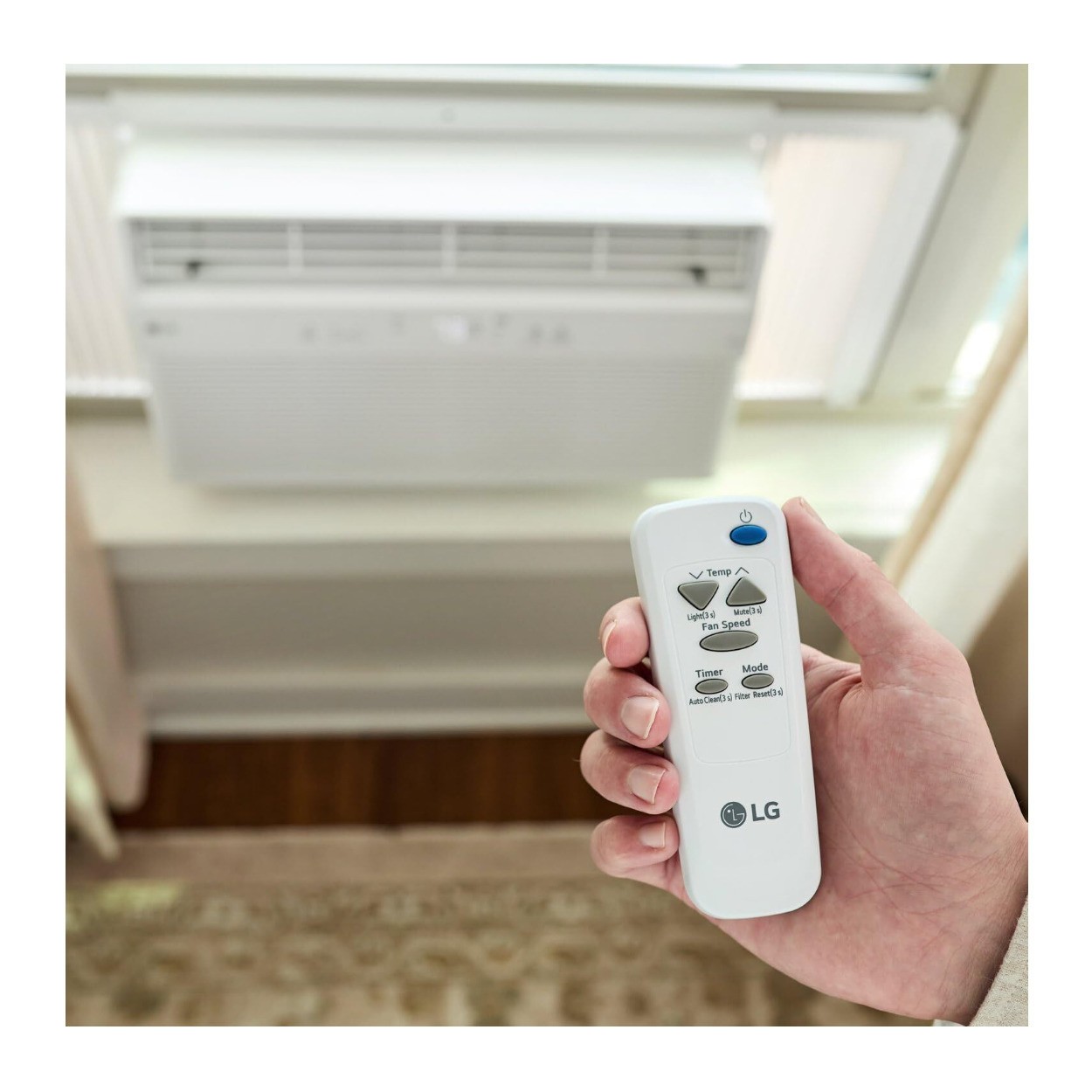 LG 8000 BTU Window Air Conditioner with Wifi Controls (White)