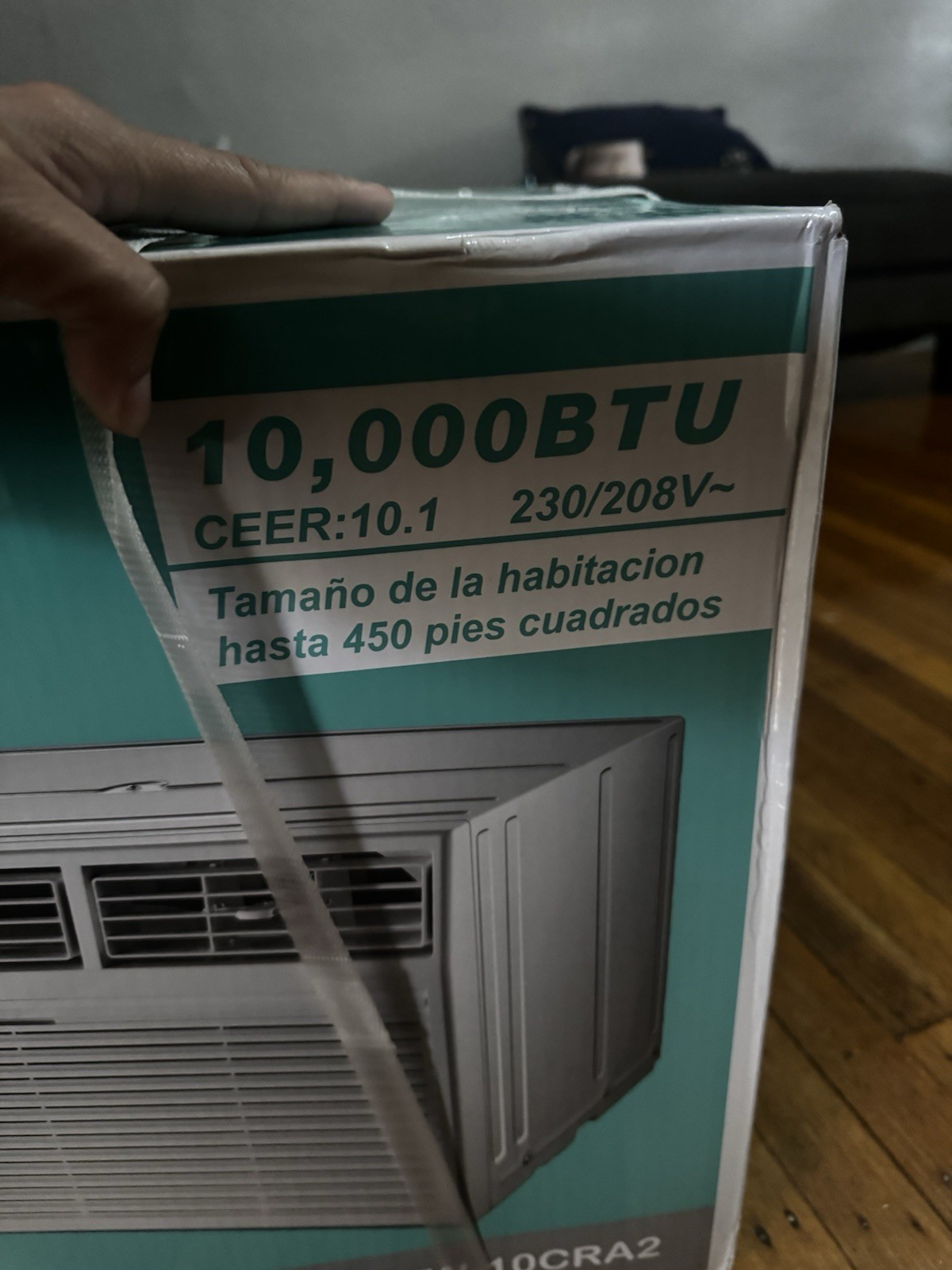 ABL 10,000 BTU Through-the-Wall/Window AC 230/208V Remote LED ATTW-10CRA2