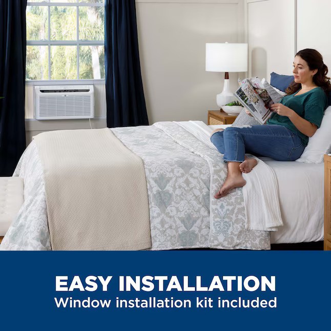 GE 6200 BTU Ultra Quiet Window AC for Rooms up to 250 sq.ft. – Refurbished